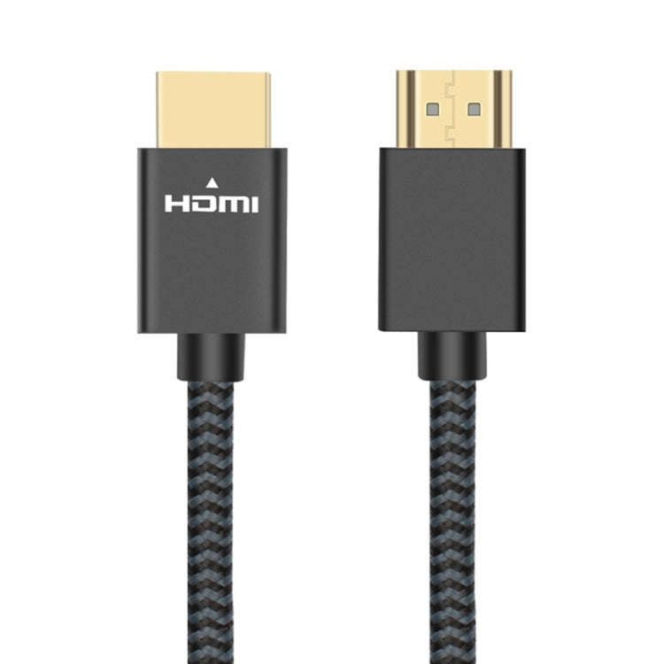 ULT-unite Gold-plated Head HDMI 2.0 Male to Male Nylon Braided Cable, Cable Length: 3m(Black)
