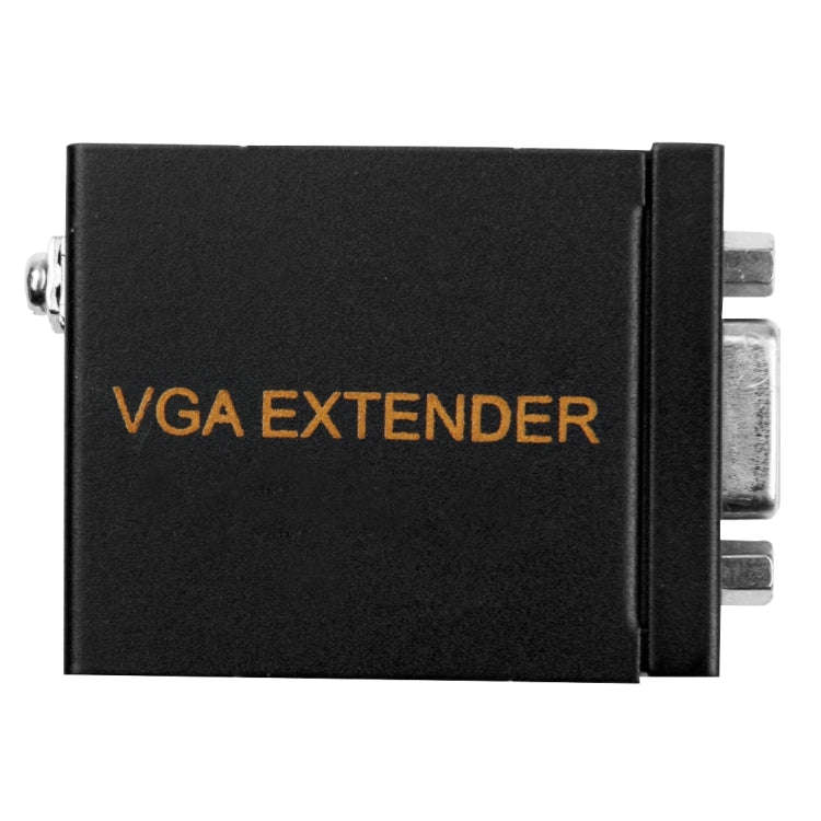 VGA Signal to RJ45 Signal Extender Transmitter + Receiver Converter Ethernet Cable, Transmission ...