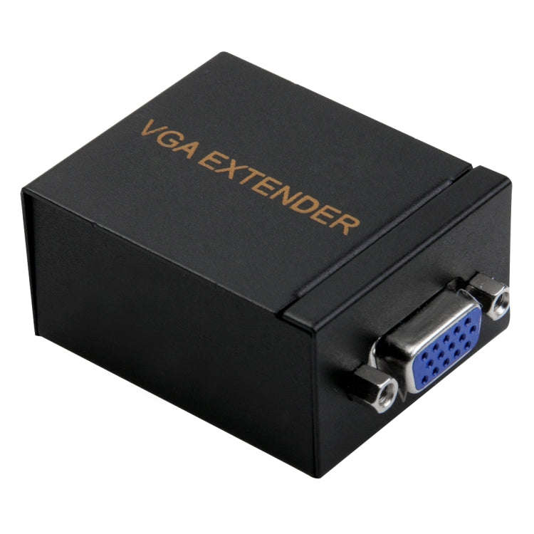VGA Signal to RJ45 Signal Extender Transmitter + Receiver Converter Ethernet Cable, Transmission ...