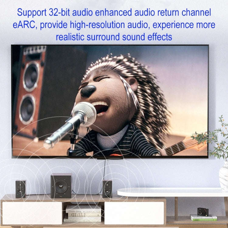 Mini DP1.4 8K 60Hz Male to Female DisplayPort Cable