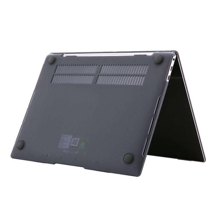 For Huawei MateBook X Pro Shockproof Frosted Laptop Protective Case(Black)