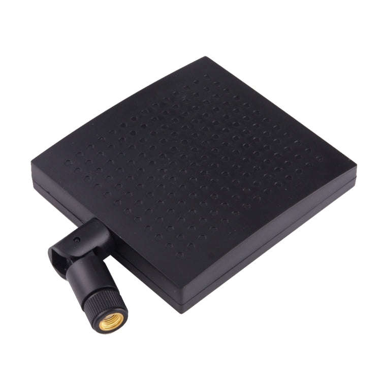 12dBi SMA Male Connector 2.4GHz Panel WiFi Antenna(Black)