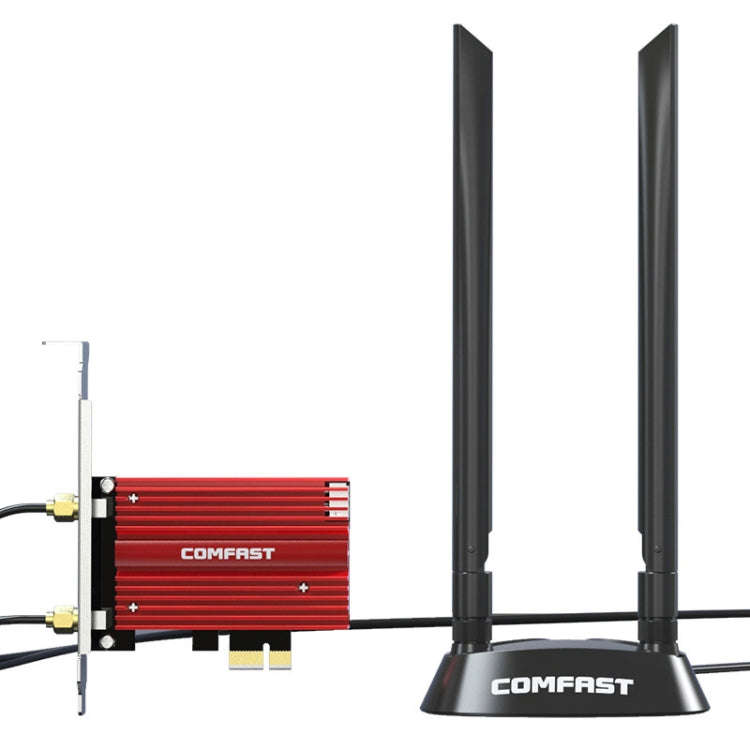 COMFAST AX200 Plus+ 5374Mbps WiFi6 PCIE High Speed Wireless Network Card
