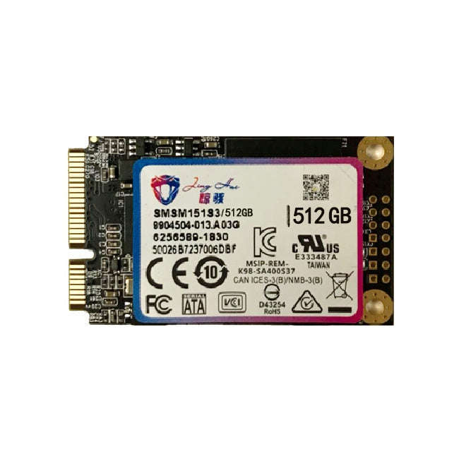 JingHai 1.8 inch mSATA Solid State Drive, Flash Architecture: MLC, Capacity: 512GB