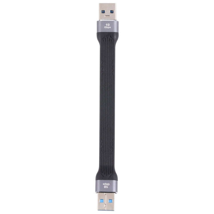 10Gbps USB Male to USB Male Soft Flat Sync Data Fast Charging Cable