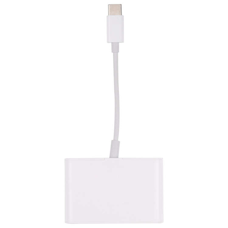 S-205 3 in 1 CF Card / TF Card / SD Card Reader For USB-C / Type-C Devices
