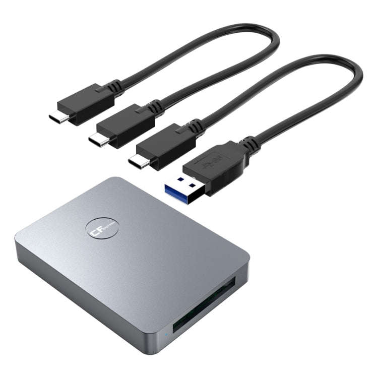 Rocketek CR316 USB3.1 Gen2 CFexpress Type B Card Reader(Silver Grey)