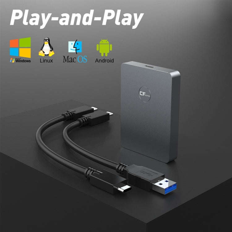 Rocketek CR316 USB3.1 Gen2 CFexpress Type B Card Reader(Silver Grey)