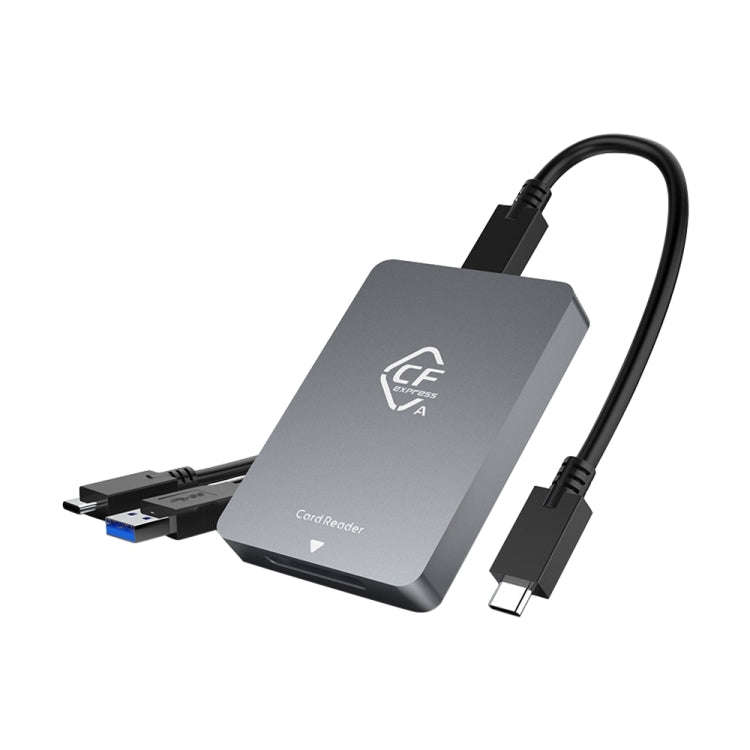 Rocketek CR325 USB3.1 Gen2 CFexpress Type B Card Reader (Silver Grey)
