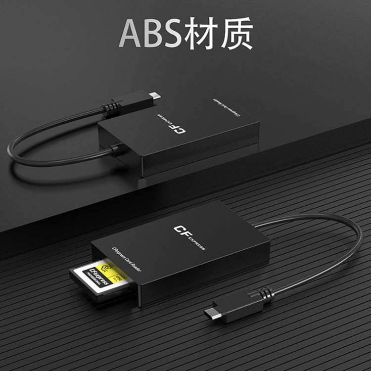 Rocketek CR315 USB3.1 Gen2 Type-C CFexpress Type B Card Reader(Black)