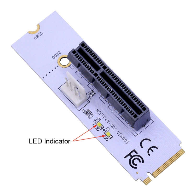 NGFF M.2 Key M to PCI-E 1X / 4X / 8X / 16X Graphics Card Mining Slot Adapter Riser Converter Card...