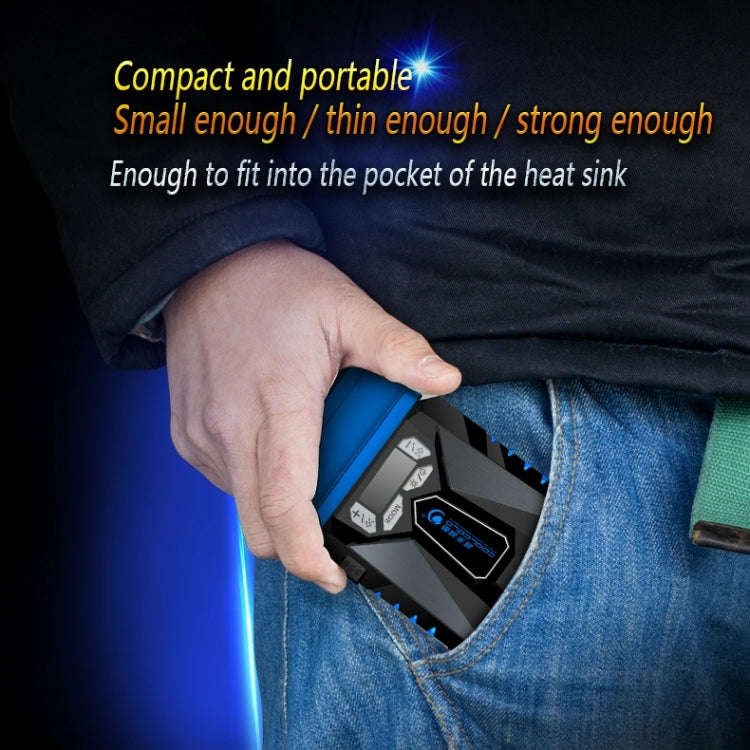Ice Troll 5 COOLCOLD Portable Laptop Cooling Fan Air Cooler Speed Adjustable High Performance Not...