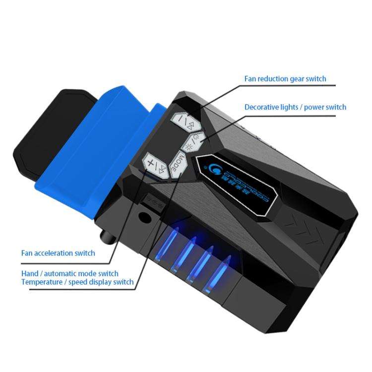 Ice Troll 5 COOLCOLD Portable Laptop Cooling Fan Air Cooler Speed Adjustable High Performance Not...