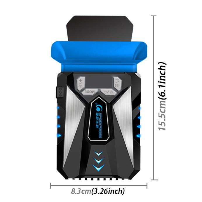 Ice Troll 5 COOLCOLD Portable Laptop Cooling Fan Air Cooler Speed Adjustable High Performance Not...