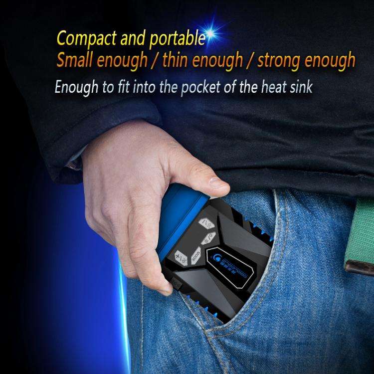 Ice Troll 5 COOLCOLD Portable Laptop Cooling Fan Air Cooler Speed Adjustable High Performance Not...
