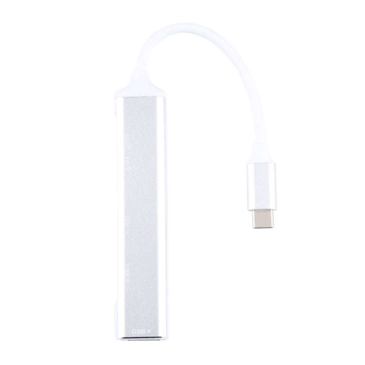 5 in 1 USB-C / Type-C 3.1 to SD / TF Card Slot + 3 USB 3.0 Ports Multifunctional Docking Station ...