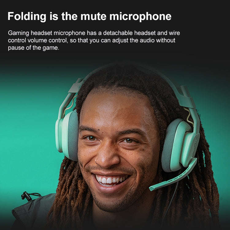 Logitech Astro A10 Gen 2 Wired Headset Over-ear Gaming Headphones (Green)
