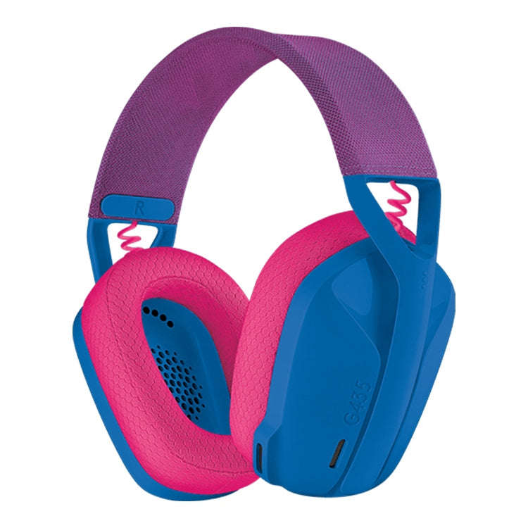 Logitech G435 Wireless Bluetooth Dual Mode Gaming Headset (Blue)