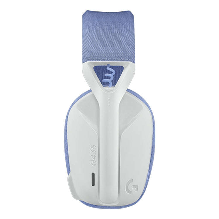 Logitech G435 Wireless Bluetooth Dual Mode Gaming Headset (White)