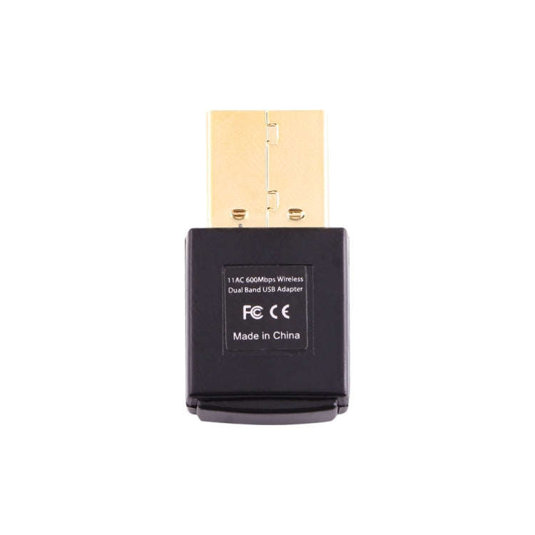 EDUP EP-AC1619 Mini Wireless USB 600Mbps 2.4G / 5.8Ghz 150M+433M Dual Band WiFi Network Card for ...