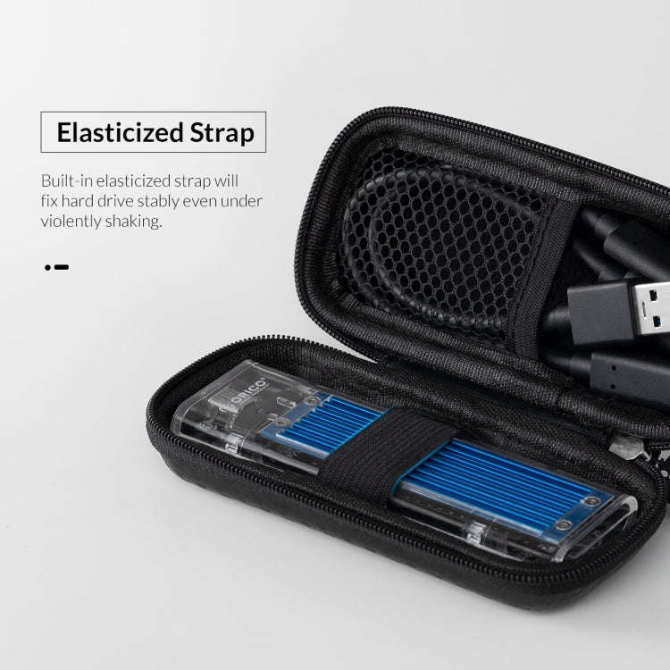 ORICO-M2PH01-BK-BP M.2 Hard Drive EVA Case Storage Bag (Black)