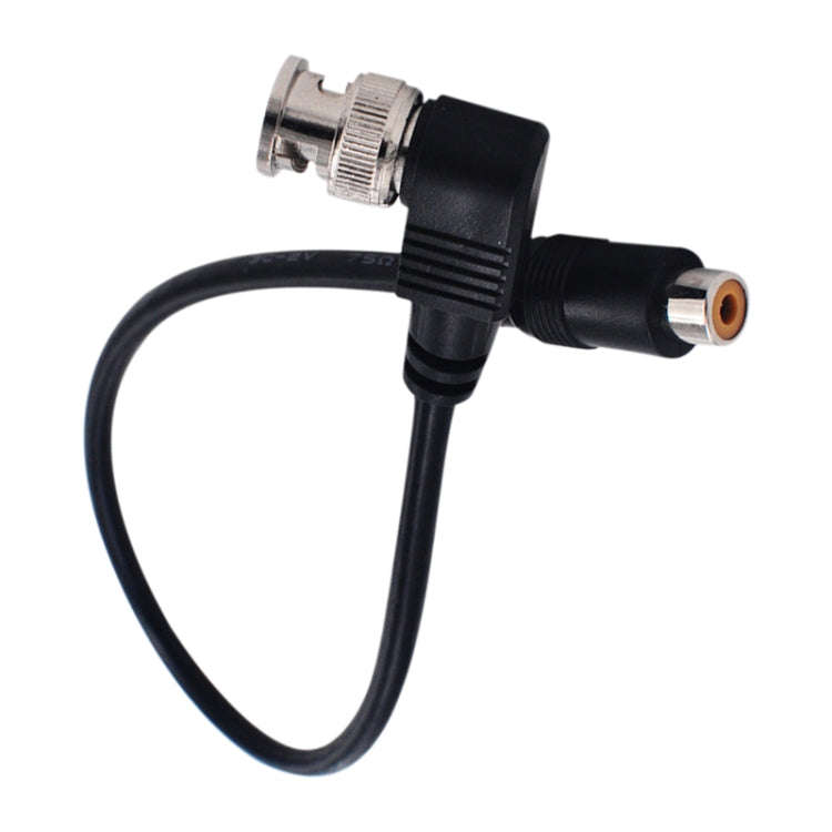 BNC Male To RCA Female Connection Cable Copper HD Video Coaxial Cable Monitoring Cable, Length: 0...