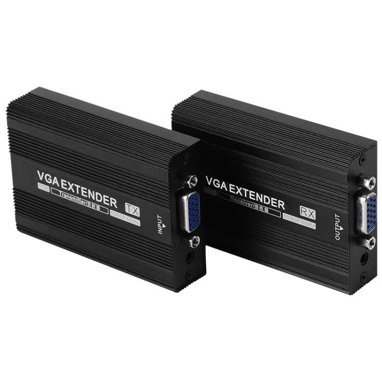 Measy VGA1815 VGA Extender Transmitter and Receiver Converter, POE Single Power Supply, Transmiss...