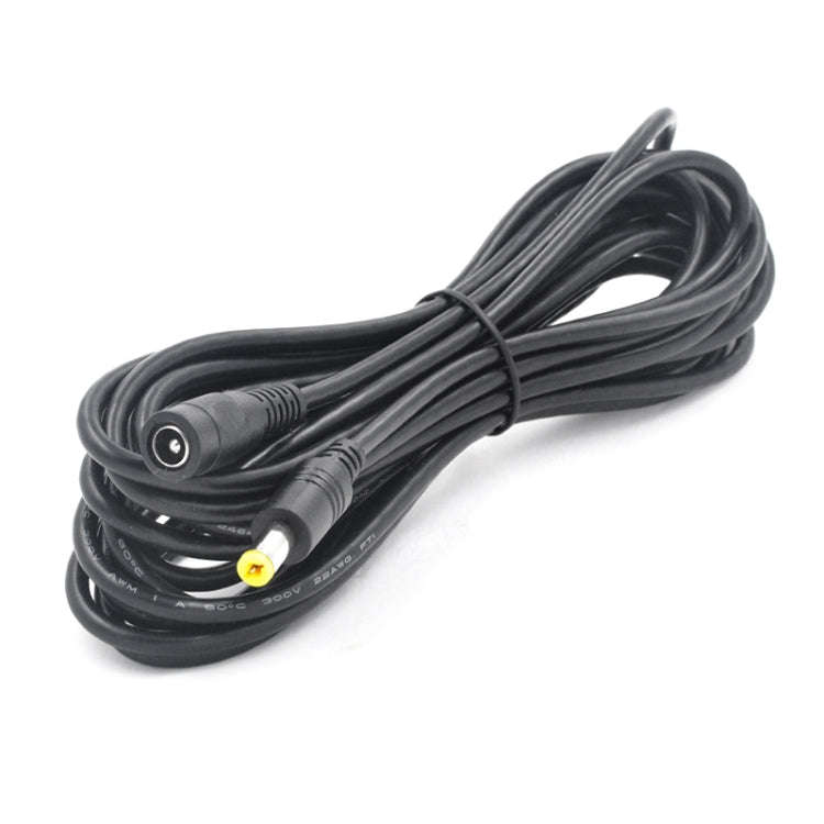 DC 5.5 x 2.1 To 7.0 Female DC Power Connection Cable, Length: 5m