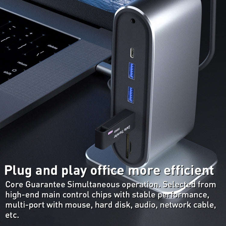 BYL-2201 12 in 1 USB-C / Type-C HUB Adapter
