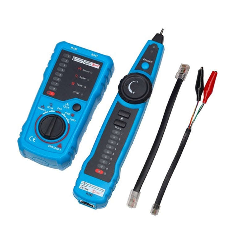 BSIDE FWT11 RJ11 / RJ45 Telephone Wire Tracker Ethernet LAN Network Cable Tester Detector Line Fi...