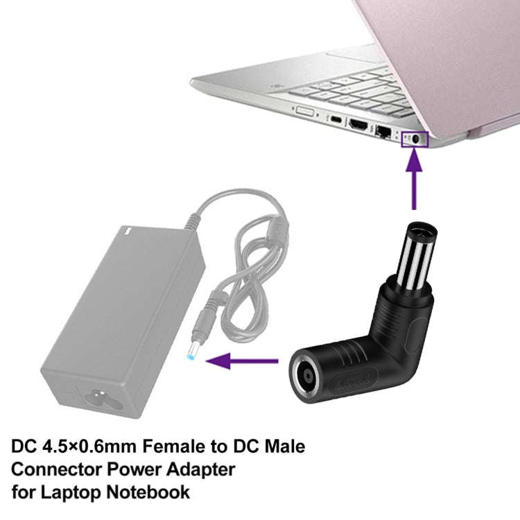 240W DC 4506 Female to DC 6037 Male Connector Power Adapter