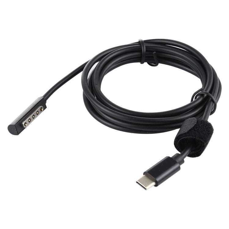 USB-C / Type-C Power Supply PD 65W Fast Charging Cable for Microsoft Surface Pro 2, Cable Length:...