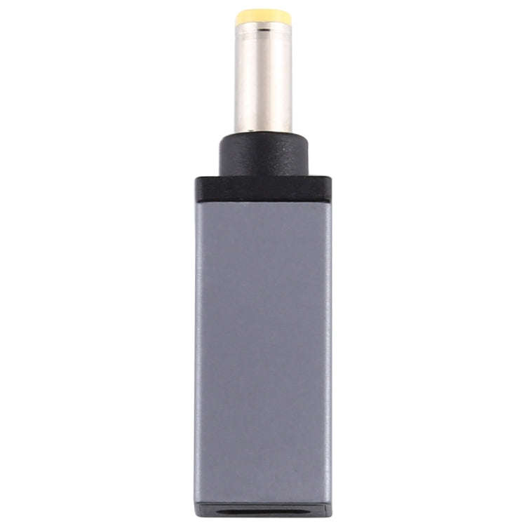 PD 18.5V-20V 5.5x1.7mm Male Adapter Connector(Silver Grey)