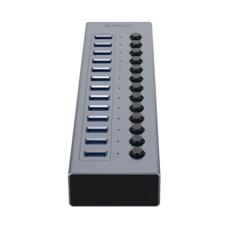 ORICO BT2U3-13AB-GY-BP Multi-Ports Individual Switches HUB, EU Plug