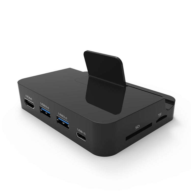 9138 6 in 1 USB-C / Type-C to 4K HDMI + 2 x USB 3.0 + Type-C + SD / TF Card Reader Multifunctiona...
