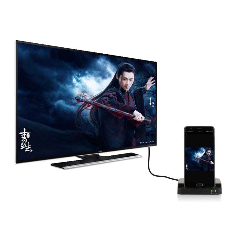 9138 6 in 1 USB-C / Type-C to 4K HDMI + 2 x USB 3.0 + Type-C + SD / TF Card Reader Multifunctiona...