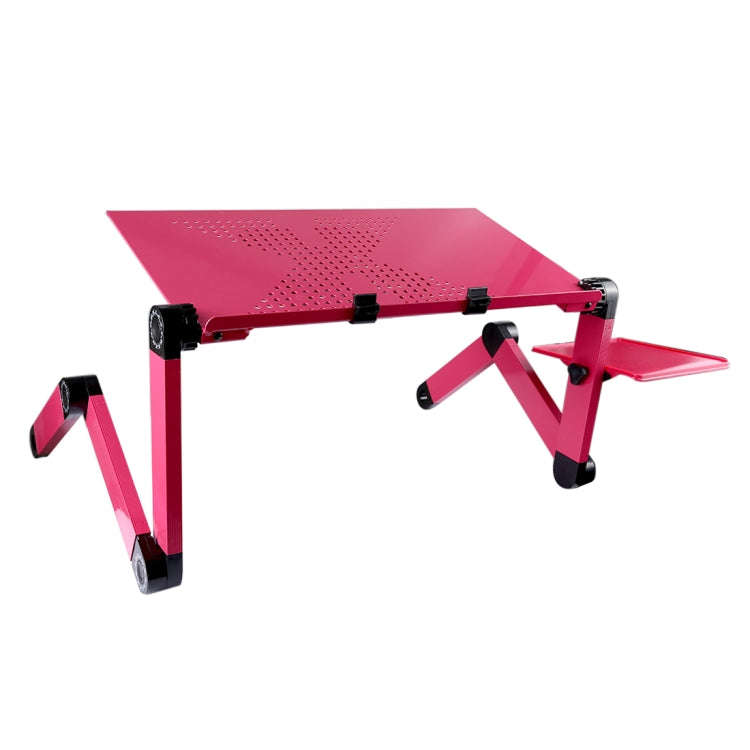 Laptop Stand E-Table. Foldable, Adjustable, Portable with Cooling Fans.