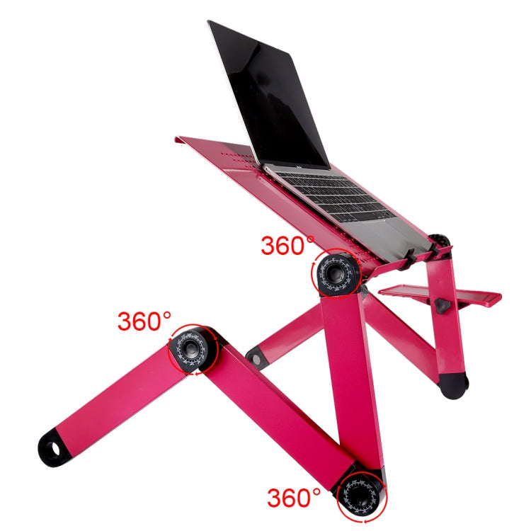 Laptop Stand E-Table. Foldable, Adjustable, Portable with Cooling Fans.