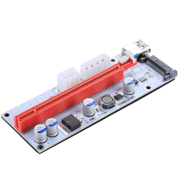 PCE164P-N06 VER008S USB 3.0 PCI-E Express 1x to 16x PCI-E Extender Riser Card Adapter 15 Pin SATA...