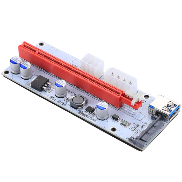 PCE164P-N06 VER008S USB 3.0 PCI-E Express 1x to 16x PCI-E Extender Riser Card Adapter 15 Pin SATA...