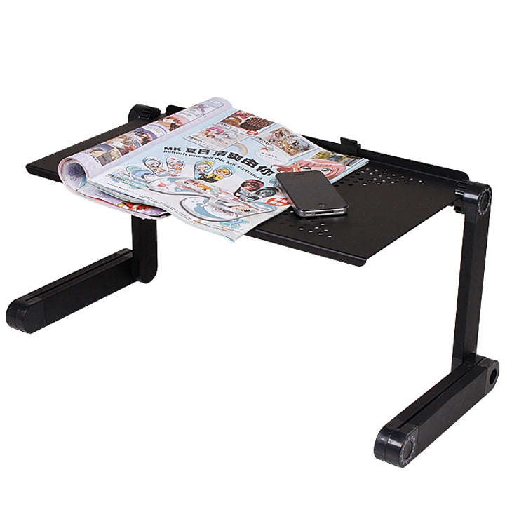 Portable 360 Degree Adjustable Foldable Aluminium Alloy Desk Stand for Laptop / Notebook, without...