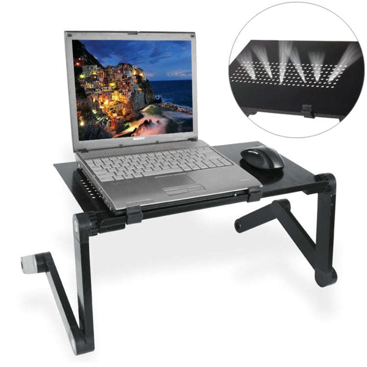 Lengthen Portable 360 Degree Adjustable Foldable Aluminium Alloy Desk Stand for Laptop / Notebook...