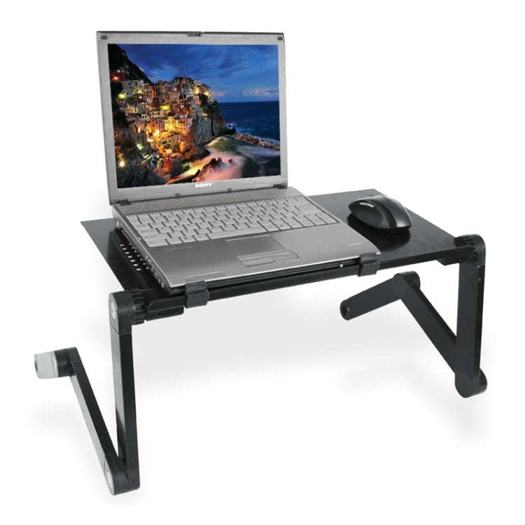 Lengthen Portable 360 Degree Adjustable Foldable Aluminium Alloy Desk Stand for Laptop / Notebook...