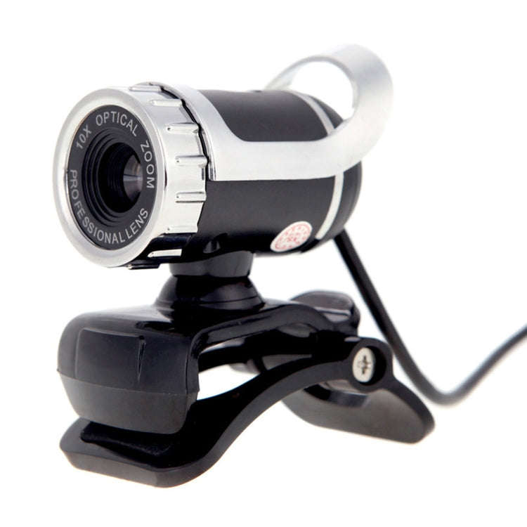 A859 480 Pixels HD 360 Degree WebCam USB 2.0 PC Camera with Sound Absorption Microphone for Compu...