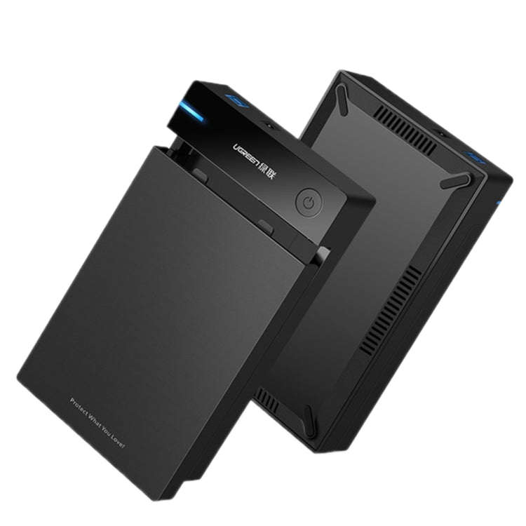 UGREEN US222 HDD Enclosure 2.5 / 3.5 inch SATA to USB 3.0 SSD Adapter Hard Disk Drive Box Externa...