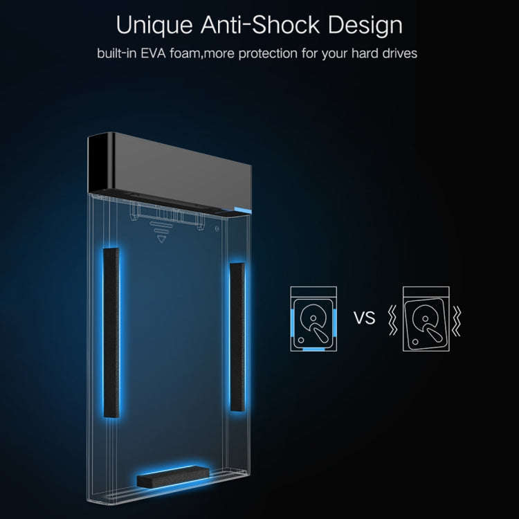 UGREEN US221 HDD Enclosure 2.5 inch SATA to USB 3.0 SSD Adapter Hard Disk Drive Box External HDD ...