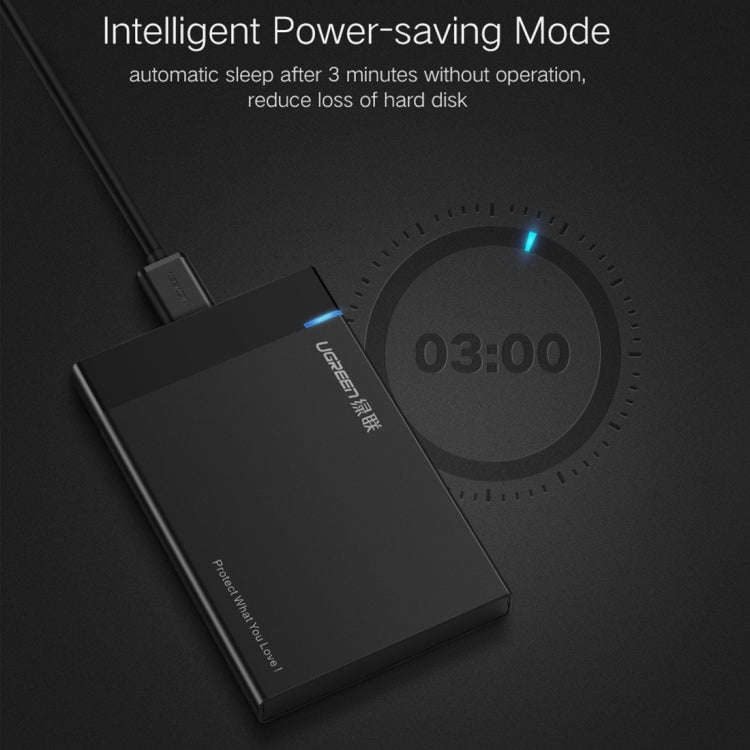 UGREEN US221 HDD Enclosure 2.5 inch SATA to USB 3.0 SSD Adapter Hard Disk Drive Box External HDD ...