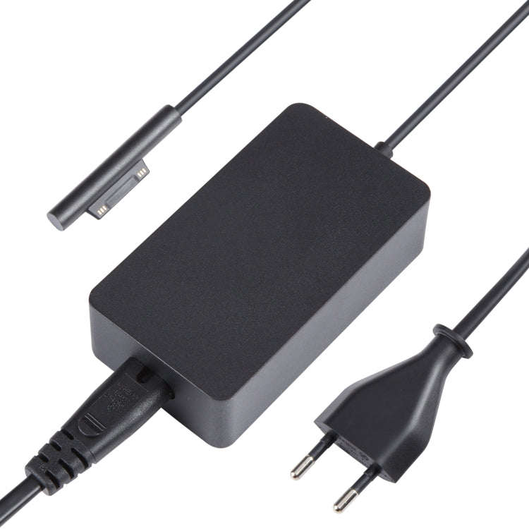 For Microsoft Surface Pro 7 / 7 Plus / 8 / 9 / X & Laptop 3 / 4 / 5 65W Laptop Power Adapter (EU ...
