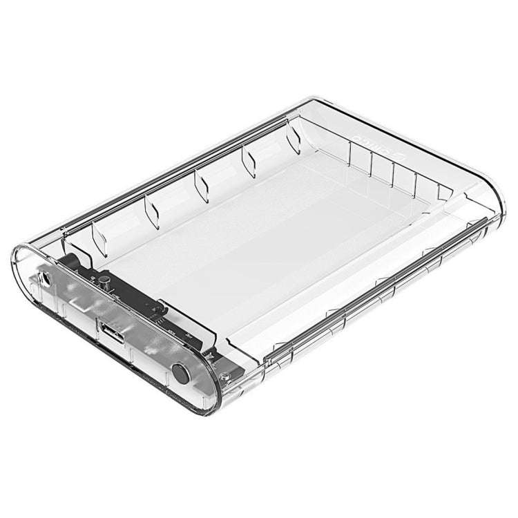 ORICO 3139U3 3.5 inch SATA HDD USB 3.0 Micro B External Hard Drive Enclosure Storage Case(Transpa...