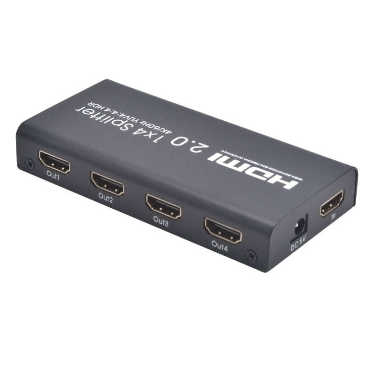 AYS-14V20 HDMI 2.0 1x4 4K Ultra HD Switch Splitter(Black)
